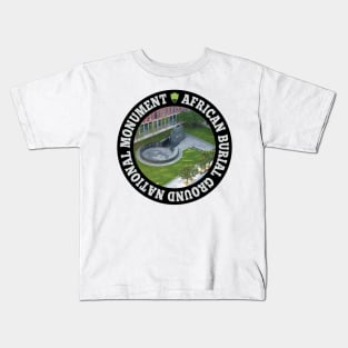 African Burial Ground National Monument circle Kids T-Shirt